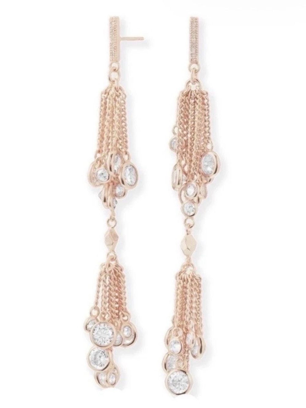 Kendra Scott- Tallulah Shoulder Duster Earrings - Rose Gold - Modified.